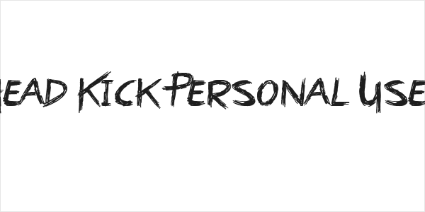 Head Kick Personal Use Logo
