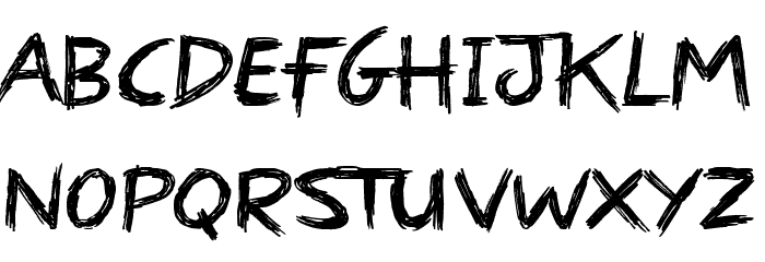 Head Kick Personal Use Font LOWERCASE