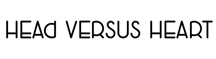 Head Versus Heart  font caratteri gratis