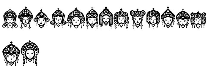 Head of Idol Regular Font OTHER CHARS