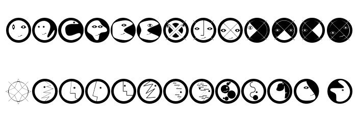 HeadImprovisations Font LOWERCASE