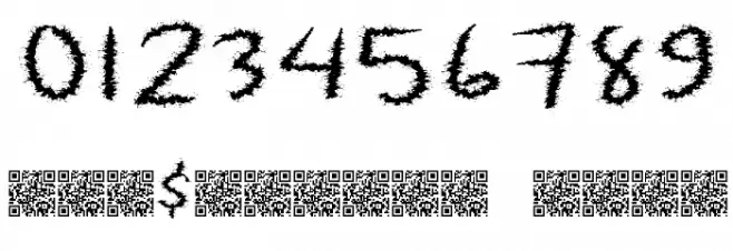 HeadShot Font OTHER CHARS