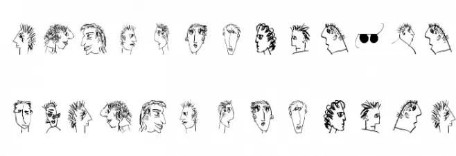 HeadSketchesMK Polices MAJUSCULES
