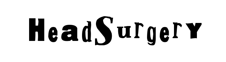 HeadSurgery  免费字体下载