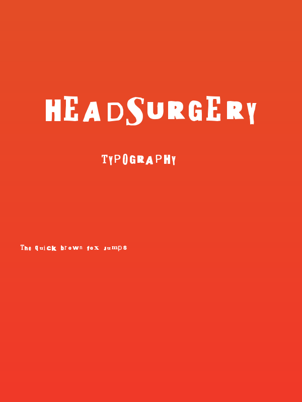 HeadSurgery Poster