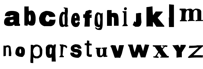 HeadSurgery Font LOWERCASE