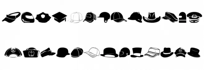 HeadWear خط أحرف صغيرة