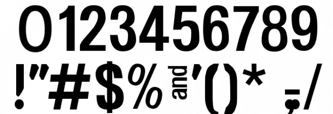 Headache Normal Font OTHER CHARS