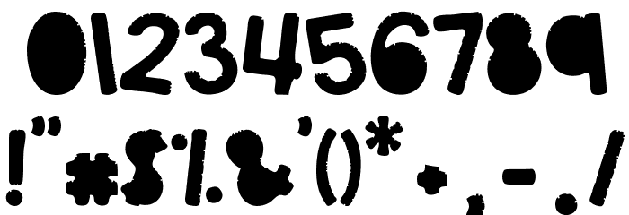Headache Font OTHER CHARS