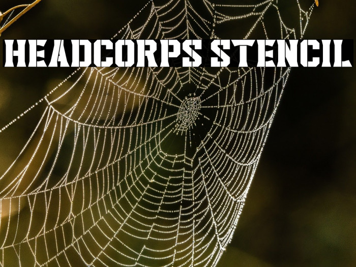 Headcorps Stencil Example 2