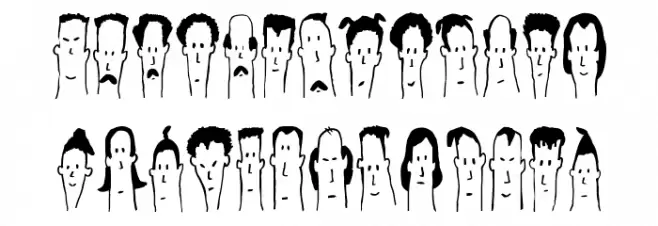 Headed Regular Font OTHER CHARS