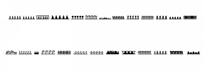 Header Ornament Fuentes MINÚSCULAS