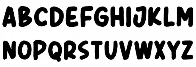 HeaderMarker フォント 小文字