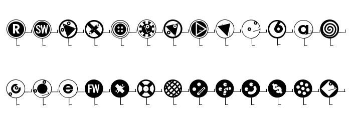 HeadfeeterOTwo Font LOWERCASE