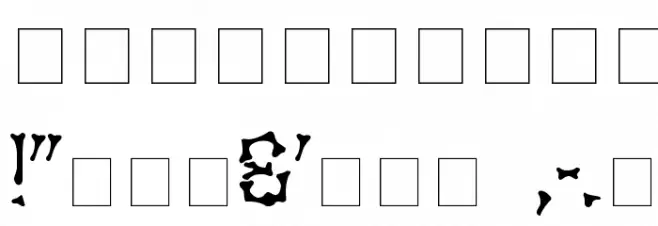 Headhunter Medium Font OTHER CHARS