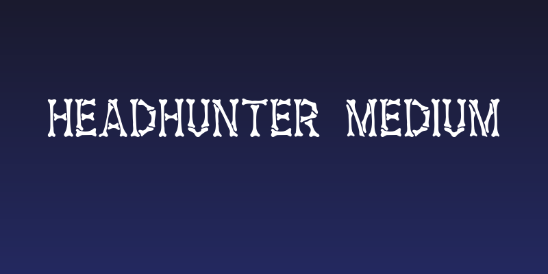 Headhunter Medium Social Header