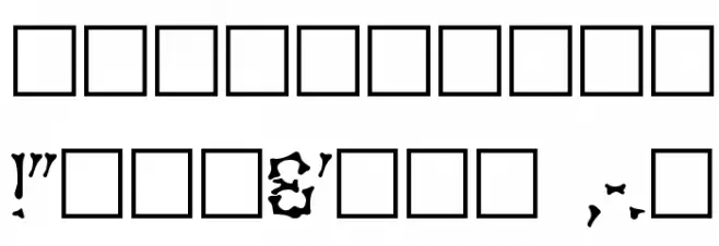 Headhunter Regular Font OTHER CHARS