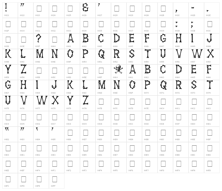 Headhunter(RUS BY LYAJKA) Medium Character Map