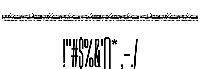 Heading Now Trial 05 Medium Font OTHER CHARS