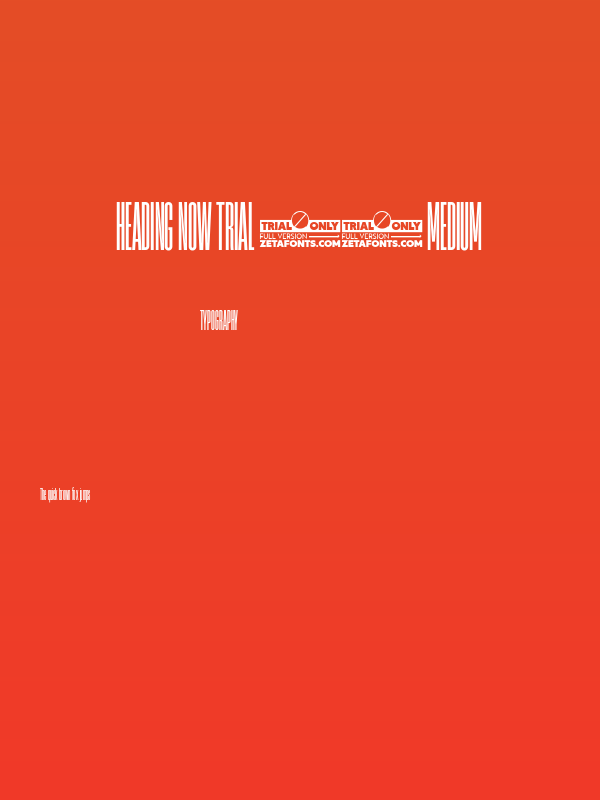 Heading Now Trial 05 Medium Poster