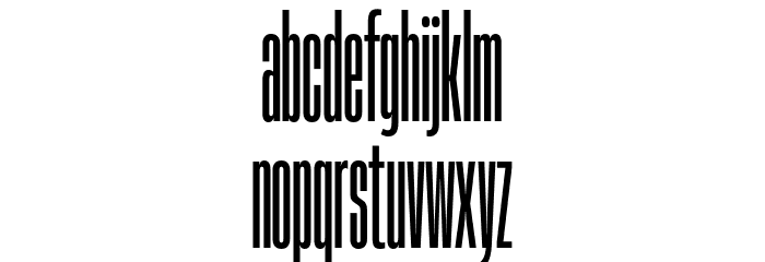 Heading Now Trial 05 Medium Font LOWERCASE