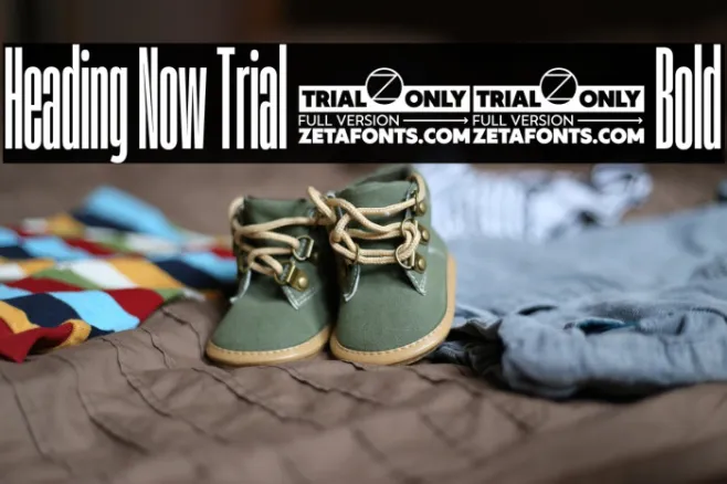 Heading Now Trial 06 Bold Example 3