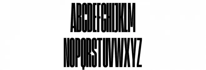 Heading Now Trial 08 Heavy Font Litere mari