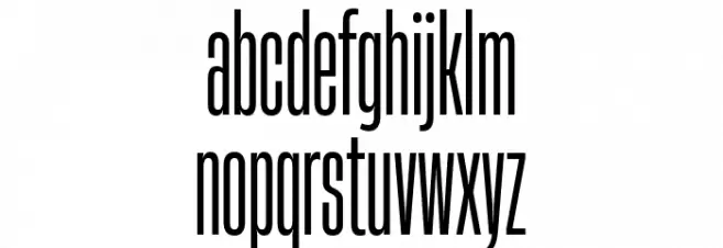 Heading Now Trial 14 Regular Font LOWERCASE