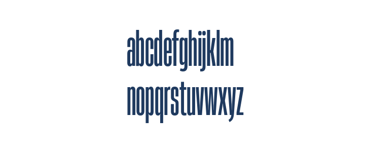 Heading Now Trial 15 Medium Lowercase