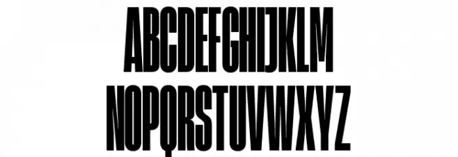 Heading Now Trial 18 Heavy Font Litere mari