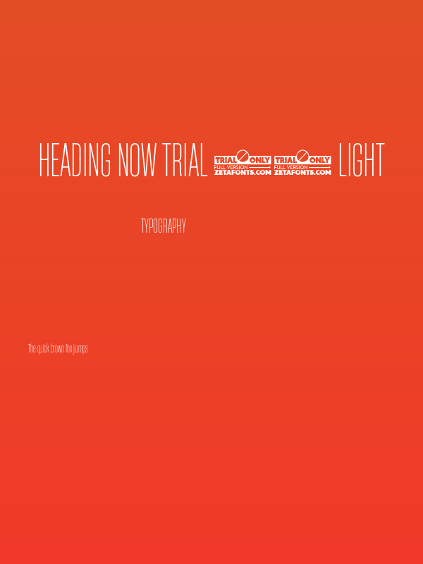 Heading Now Trial 22 Light Poster