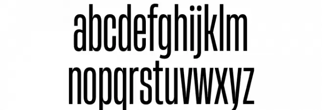 Heading Now Trial 24 Regular Font Litere mici