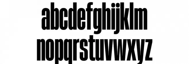 Heading Now Trial 27 Extrabold Polices MINUSCULES