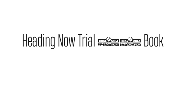 Heading Now Trial 33 Book Logo