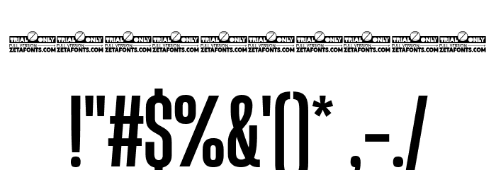Heading Now Trial 35 Medium Font OTHER CHARS