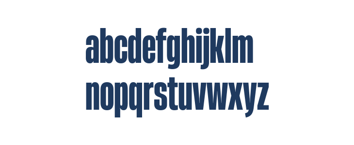 Heading Now Trial 37 Extrabold Lowercase