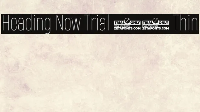 Heading Now Trial 41 Thin Example 3