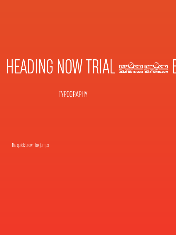 Heading Now Trial 43 Book Poster