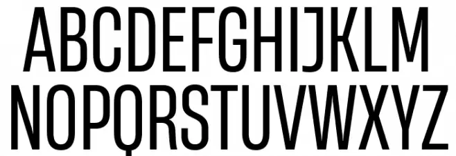Heading Now Trial 44 Regular Schriftart Groß