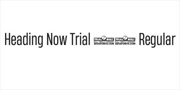 Heading Now Trial 44 Regular Logo