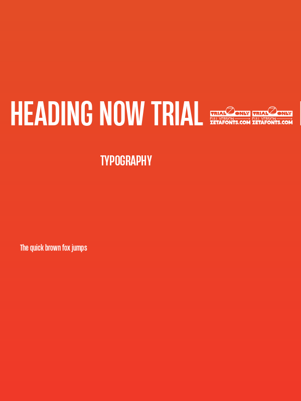 Heading Now Trial 45 Medium Poster