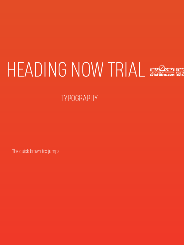 Heading Now Trial 52 Light Poster