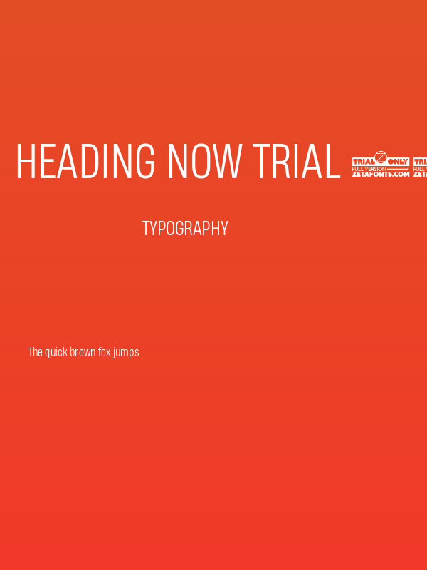 Heading Now Trial 53 Book Poster