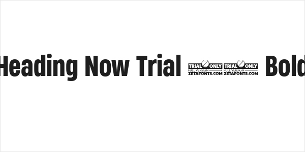 Heading Now Trial 56 Bold Logo