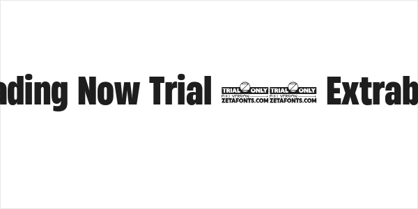 Heading Now Trial 57 Extrabold Logo