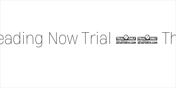Heading Now Trial 61 Thin Logo
