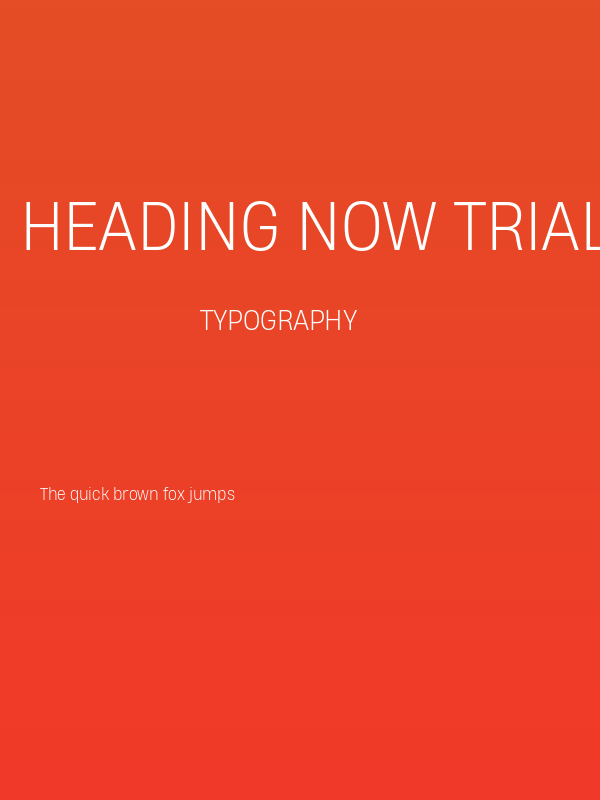 Heading Now Trial 62 Light Poster