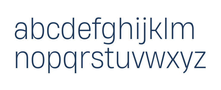 Heading Now Trial 62 Light Lowercase