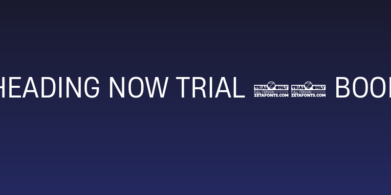 Heading Now Trial 63 Book Social Header