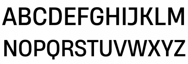 Heading Now Trial 64 Regular Шрифта ВЕРХНИЙ